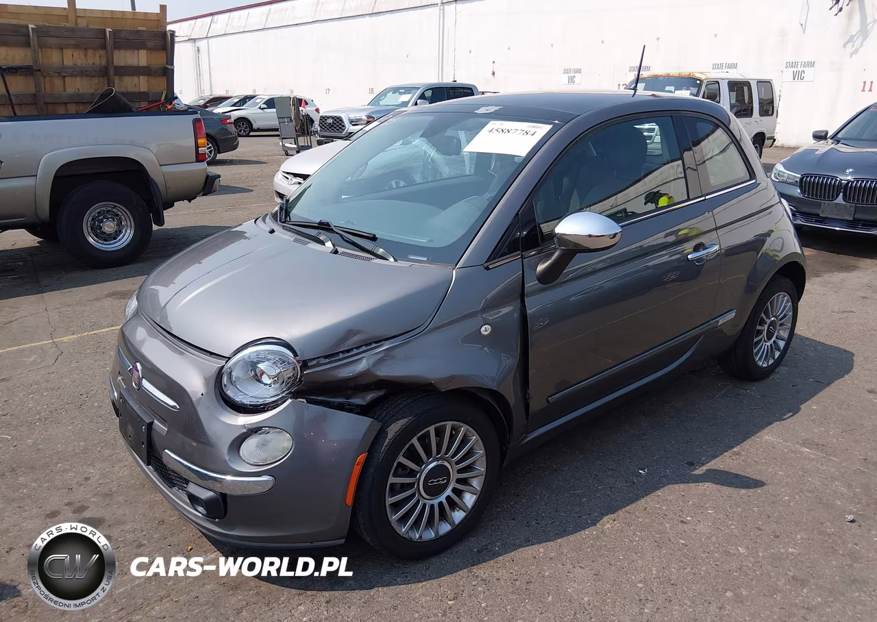 2012 Fiat 500 Lounge VIN:3C3CFFCR6CT111866 - 2