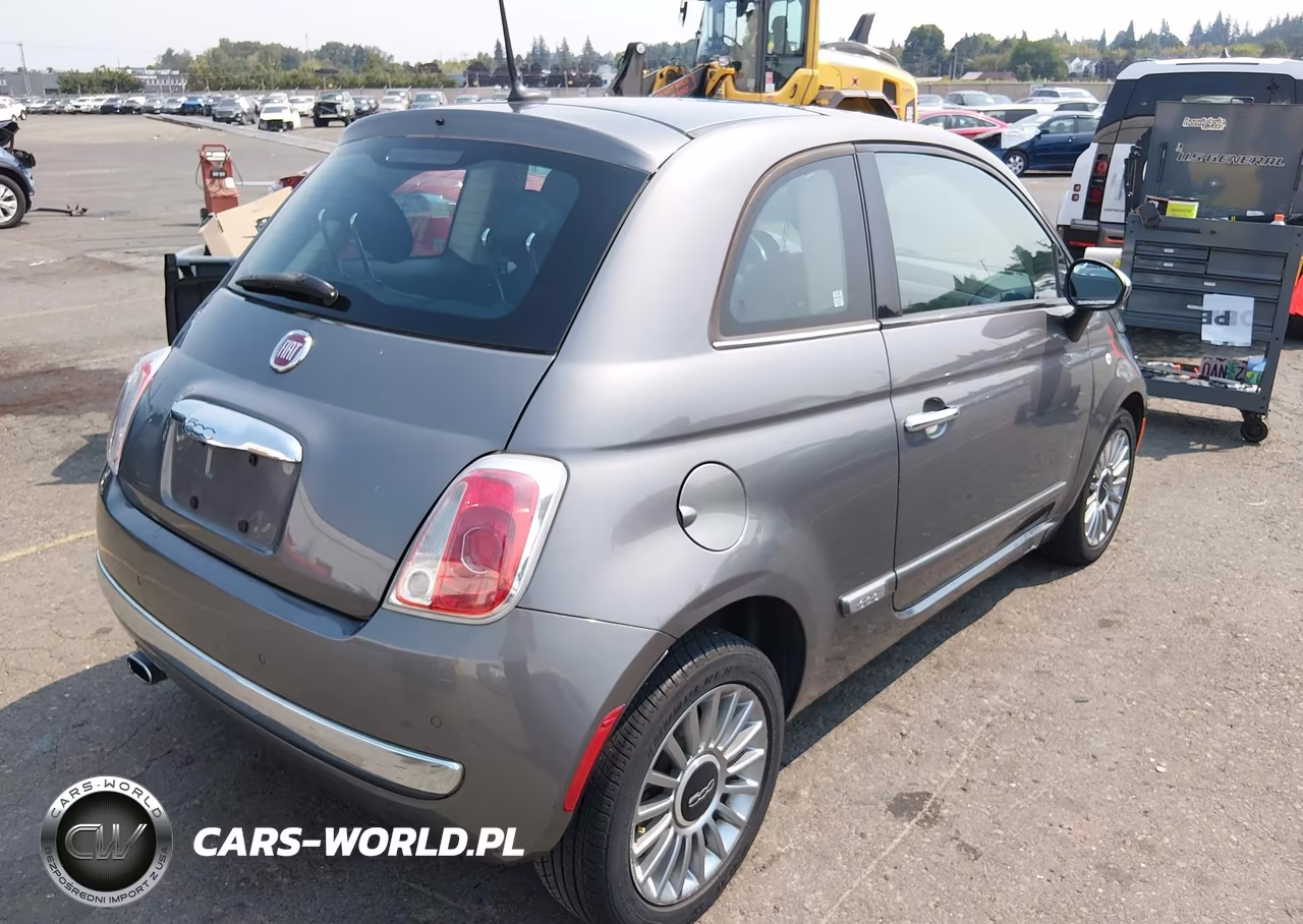 2012 Fiat 500 Lounge VIN:3C3CFFCR6CT111866 - 4