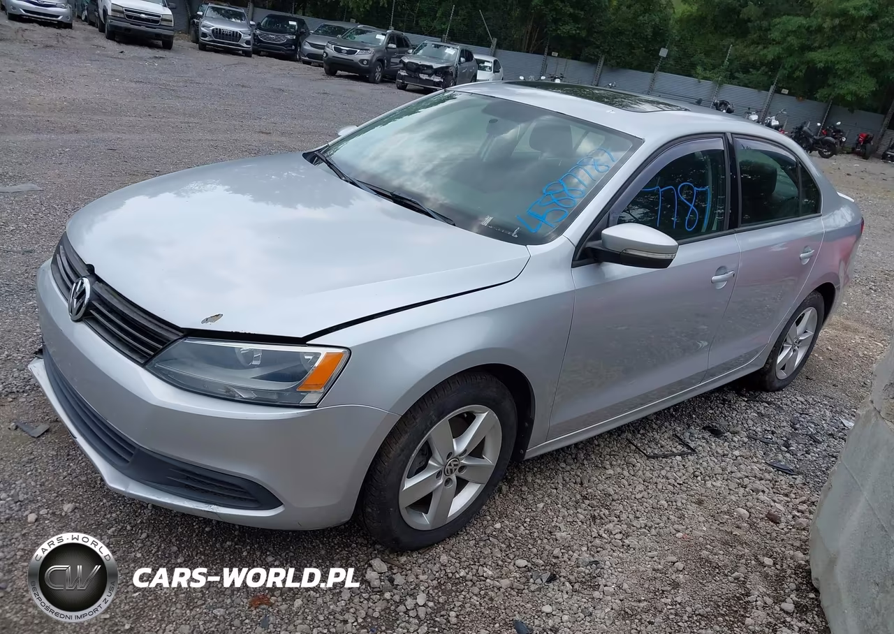 2012 Volkswagen Jetta 2.0L Tdi VIN:3VW3L7AJ0CM308899 - 2