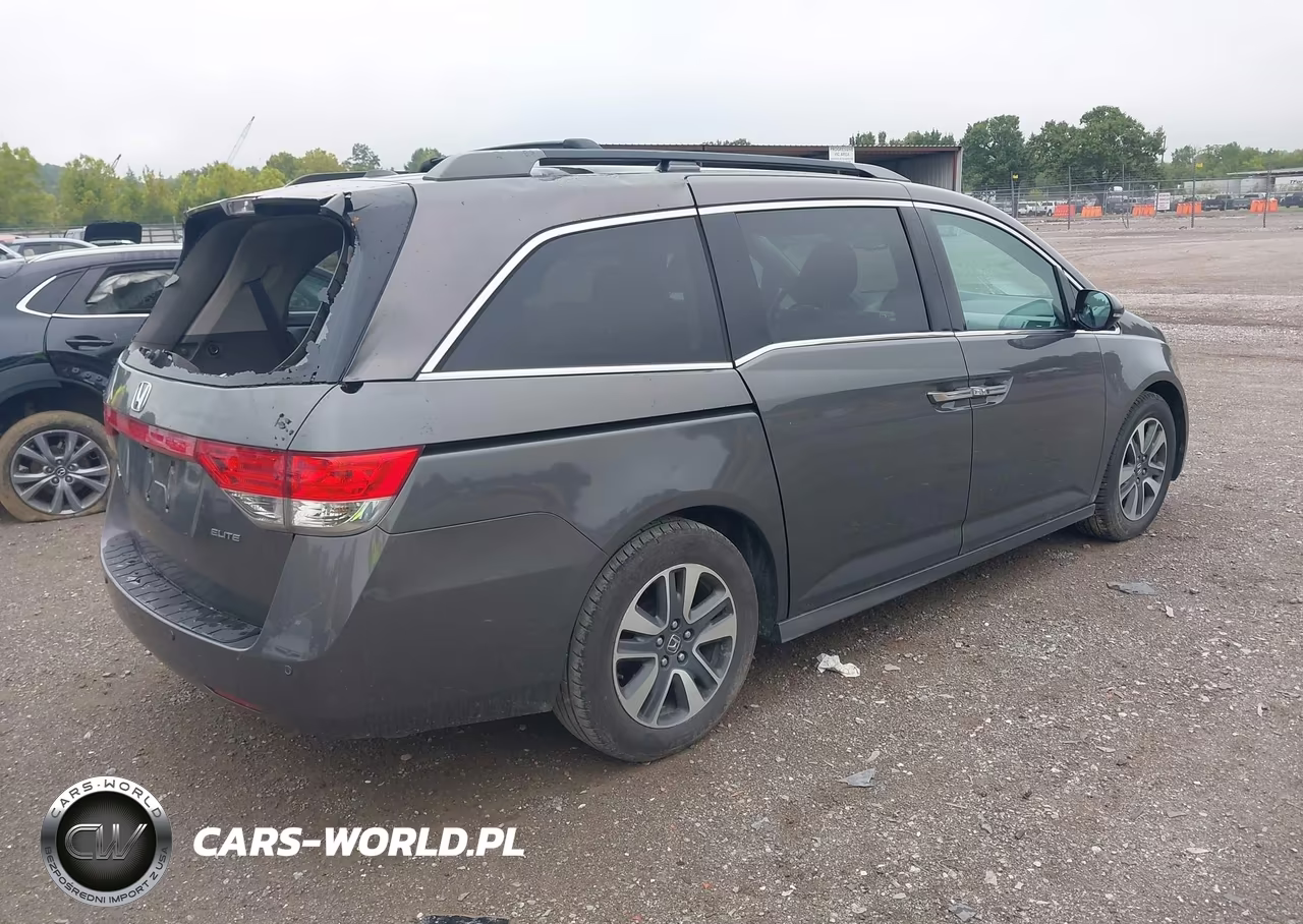 2016 Honda Odyssey Touring-Touring Elite VIN:5FNRL5H96GB034552 - 4