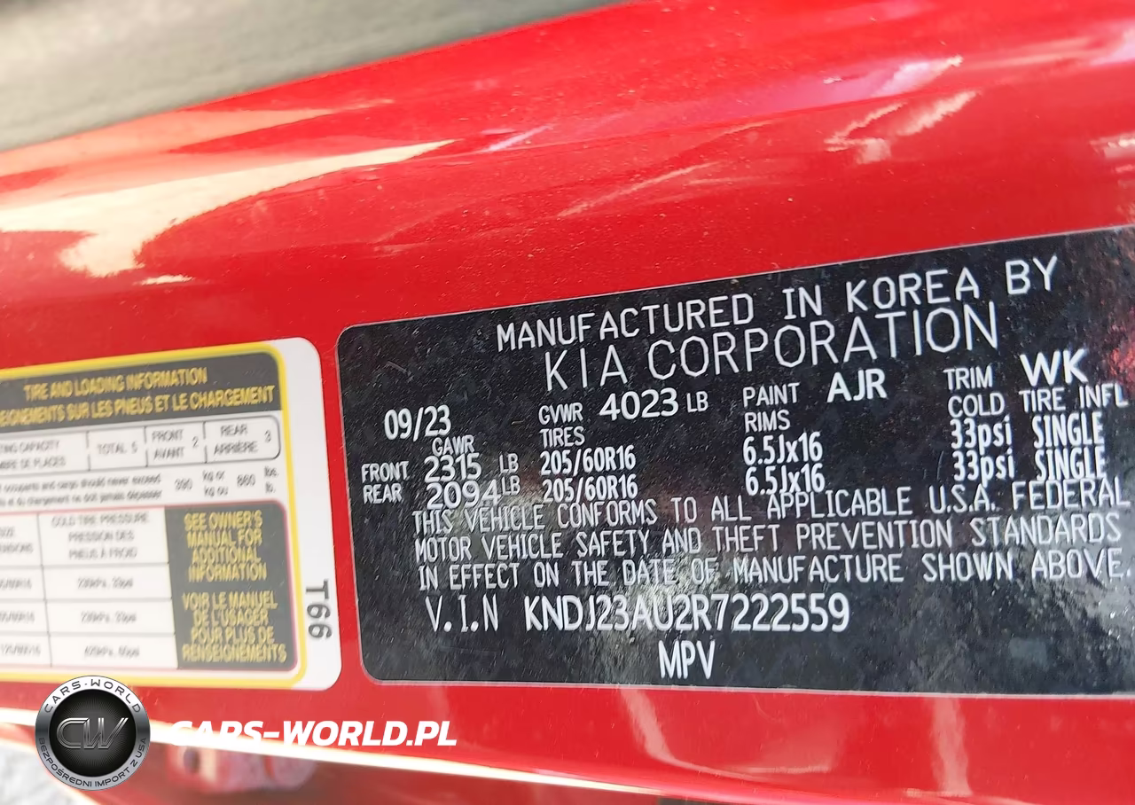 2024 Kia Soul Lx VIN:KNDJ23AU2R7222559 - 9