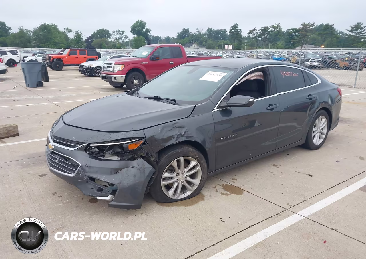 2016 Chevrolet Malibu Lt VIN:1G1ZE5ST0GF333490 - 2