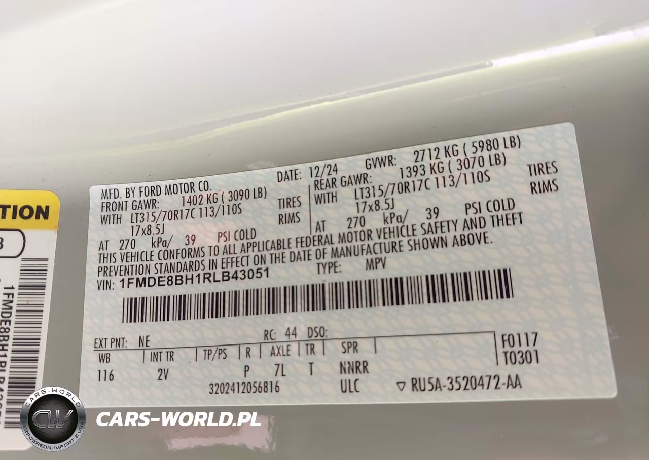 2024 Ford Bronco Outer Banks VIN:1FMDE8BH1RLB43051 - 9