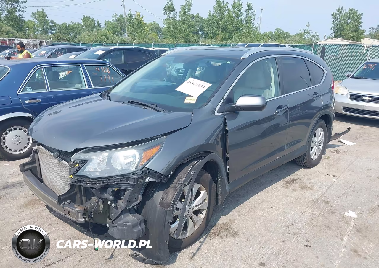 2014 Honda Cr-V Ex-L VIN:5J6RM4H76EL016935 - 2