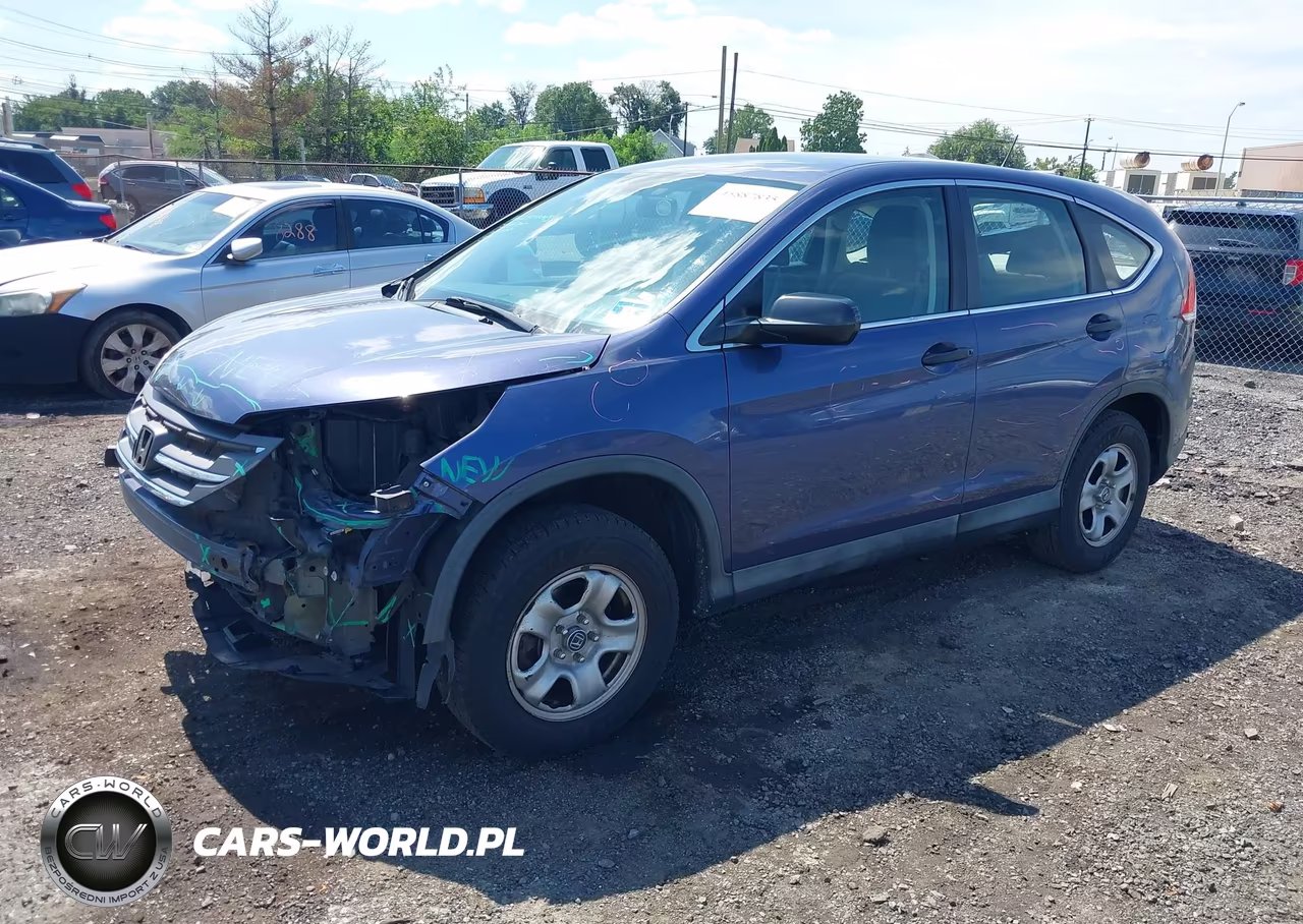 2014 Honda Cr-V Lx VIN:2HKRM4H3XEH671901 - 2