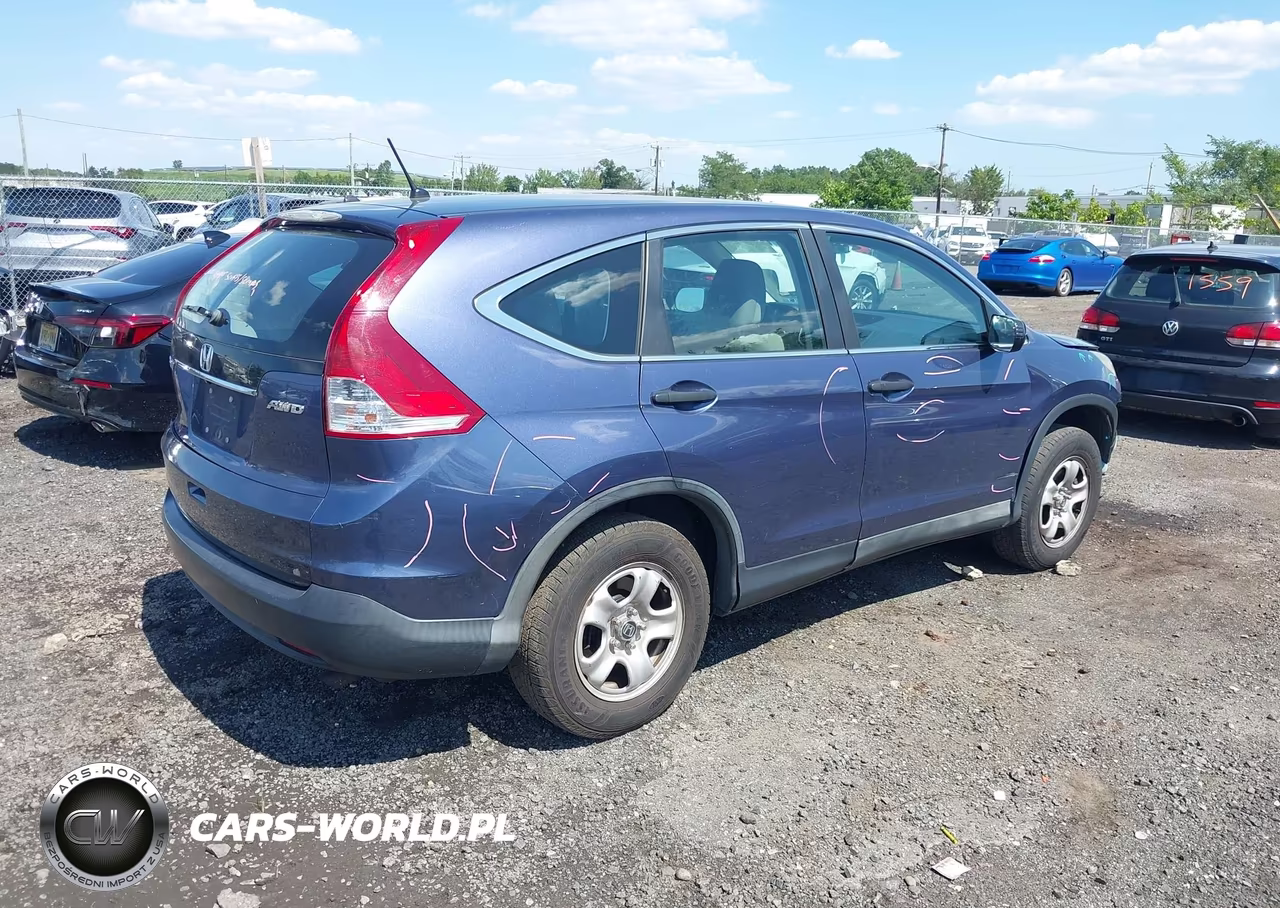 2014 Honda Cr-V Lx VIN:2HKRM4H3XEH671901 - 4