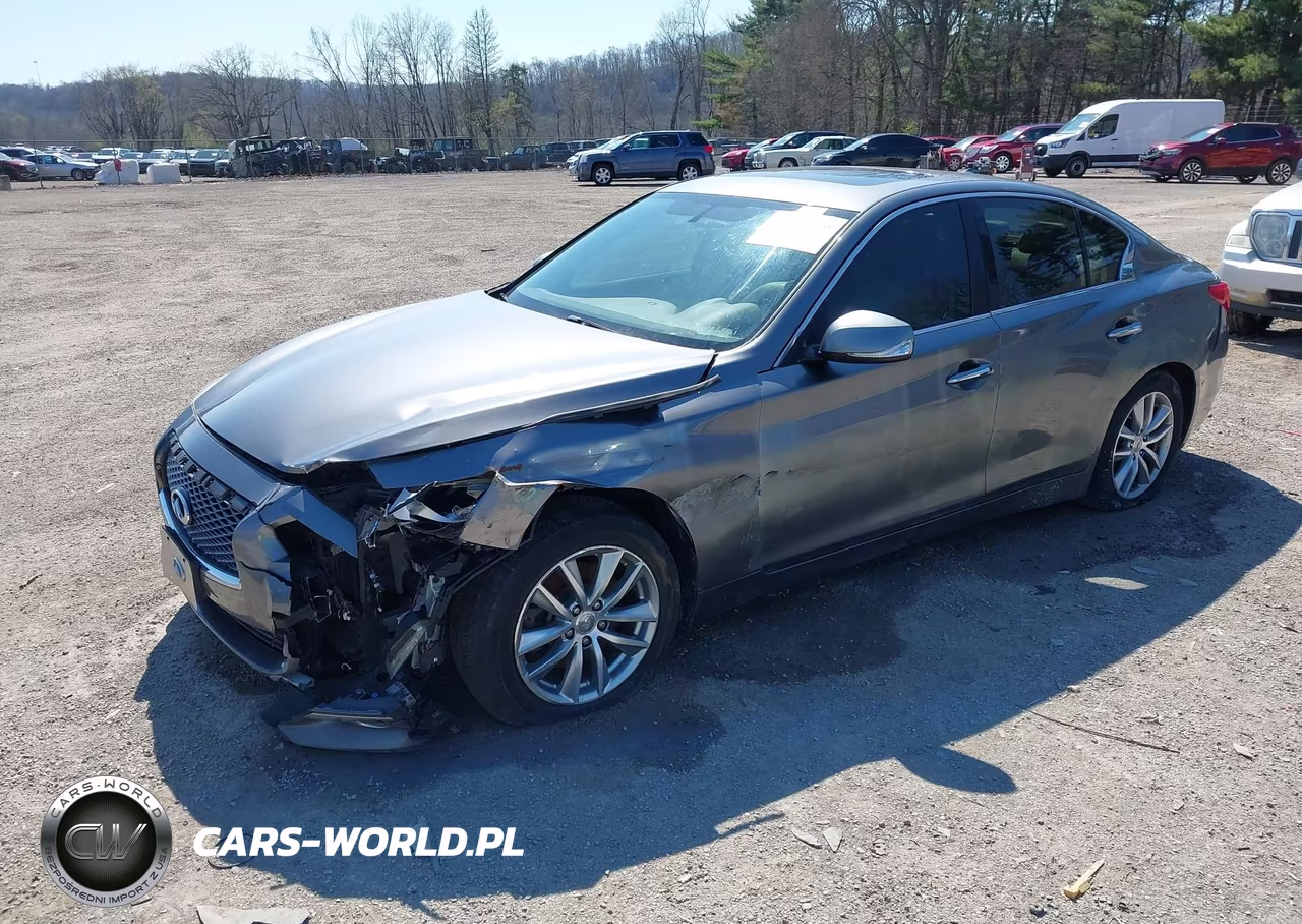 2015 Infiniti Q50 Premium VIN:JN1BV7AR5FM398116 - 2