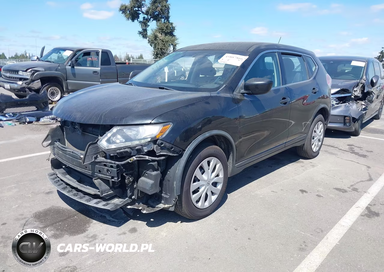 2016 Nissan Rogue S-Sl-Sv VIN:KNMAT2MV1GP686807 - 2
