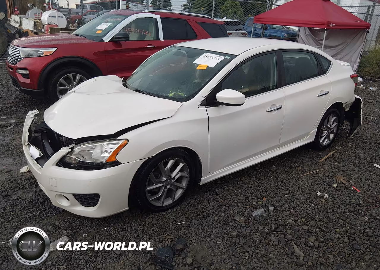2013 Nissan Sentra Sr VIN:3N1AB7AP2DL714856 - 2