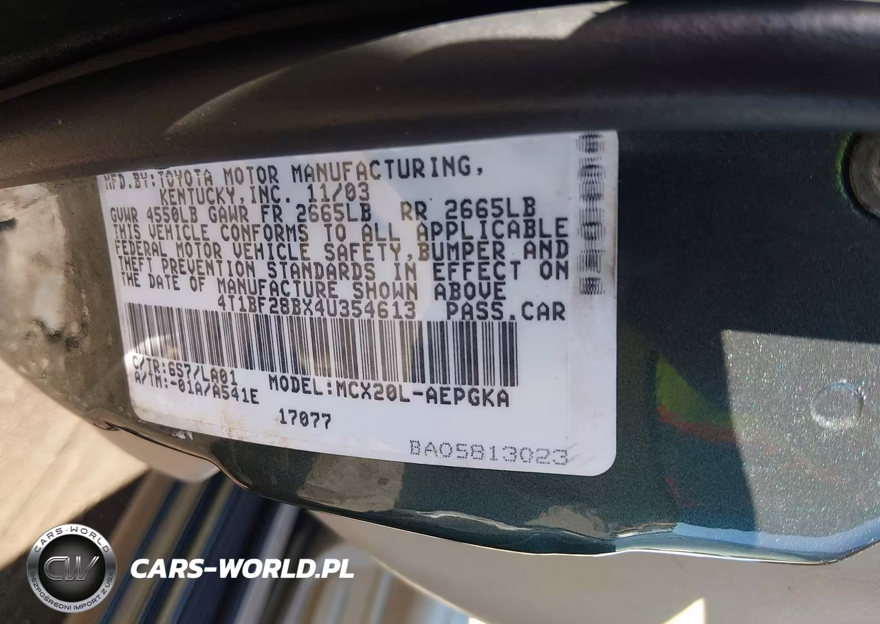 2004 Toyota Avalon Xls VIN:4T1BF28BX4U354613 - 9
