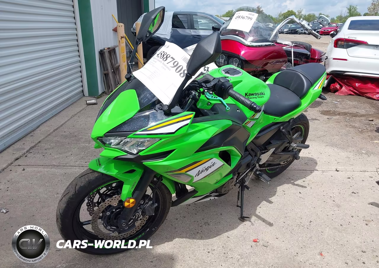 2025 Kawasaki Ex650 P VIN:ML5EXEP17SDAD7192 - 2