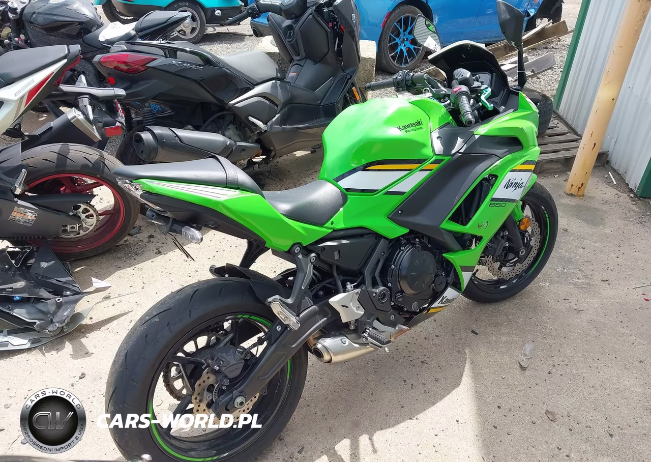 2025 Kawasaki Ex650 P VIN:ML5EXEP17SDAD7192 - 4