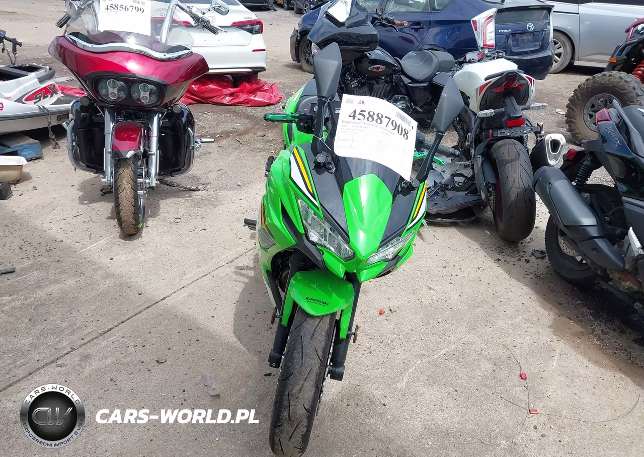 2025 Kawasaki Ex650 P VIN:ML5EXEP17SDAD7192 - 5