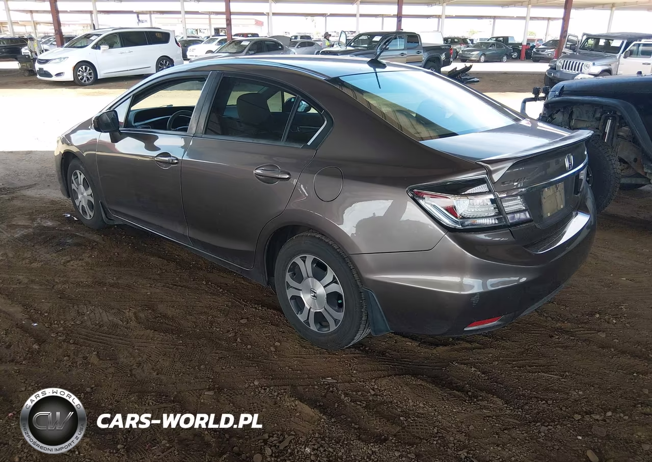 2014 Honda Civic Hybrid VIN:19XFB4F22EE001038 - 3