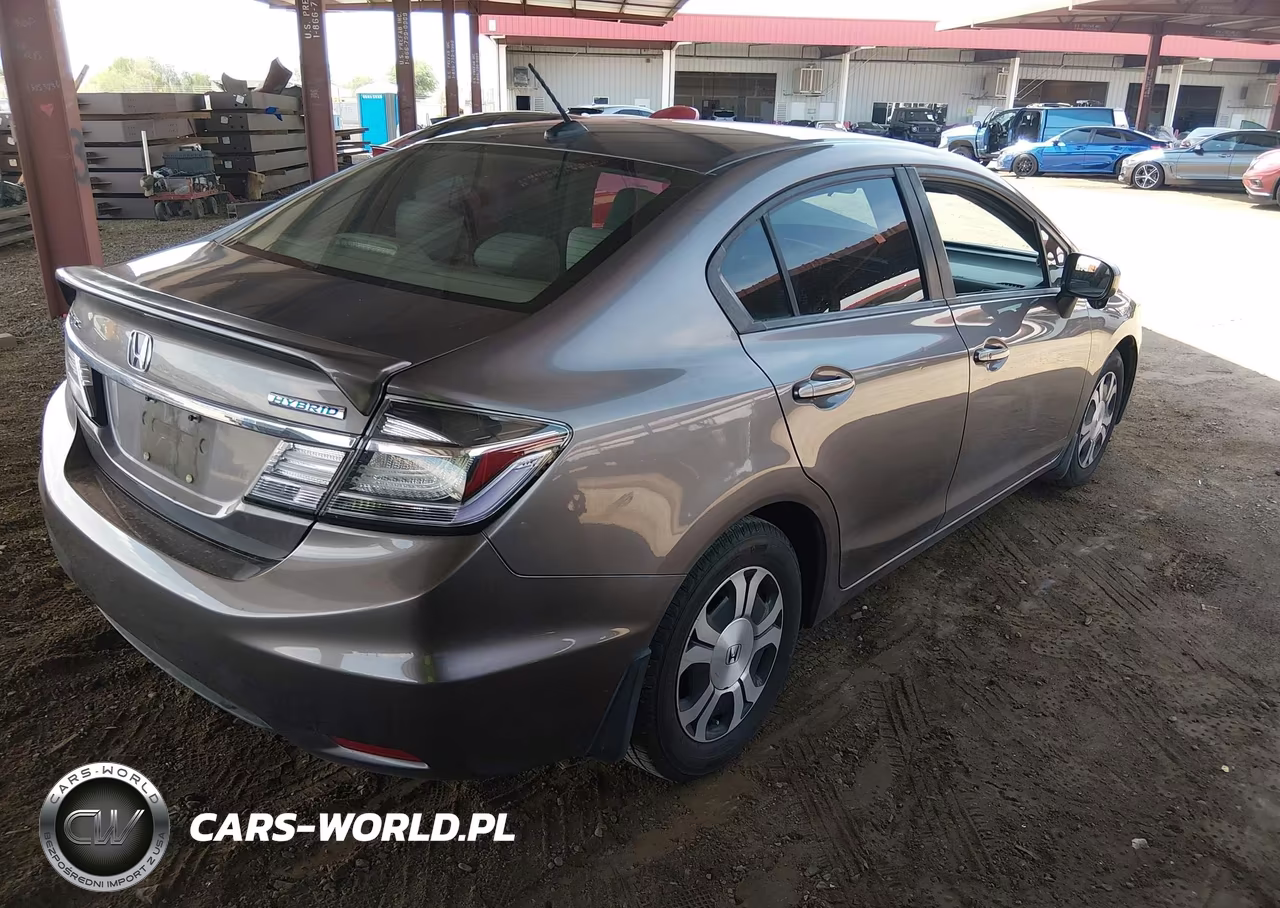 2014 Honda Civic Hybrid VIN:19XFB4F22EE001038 - 4