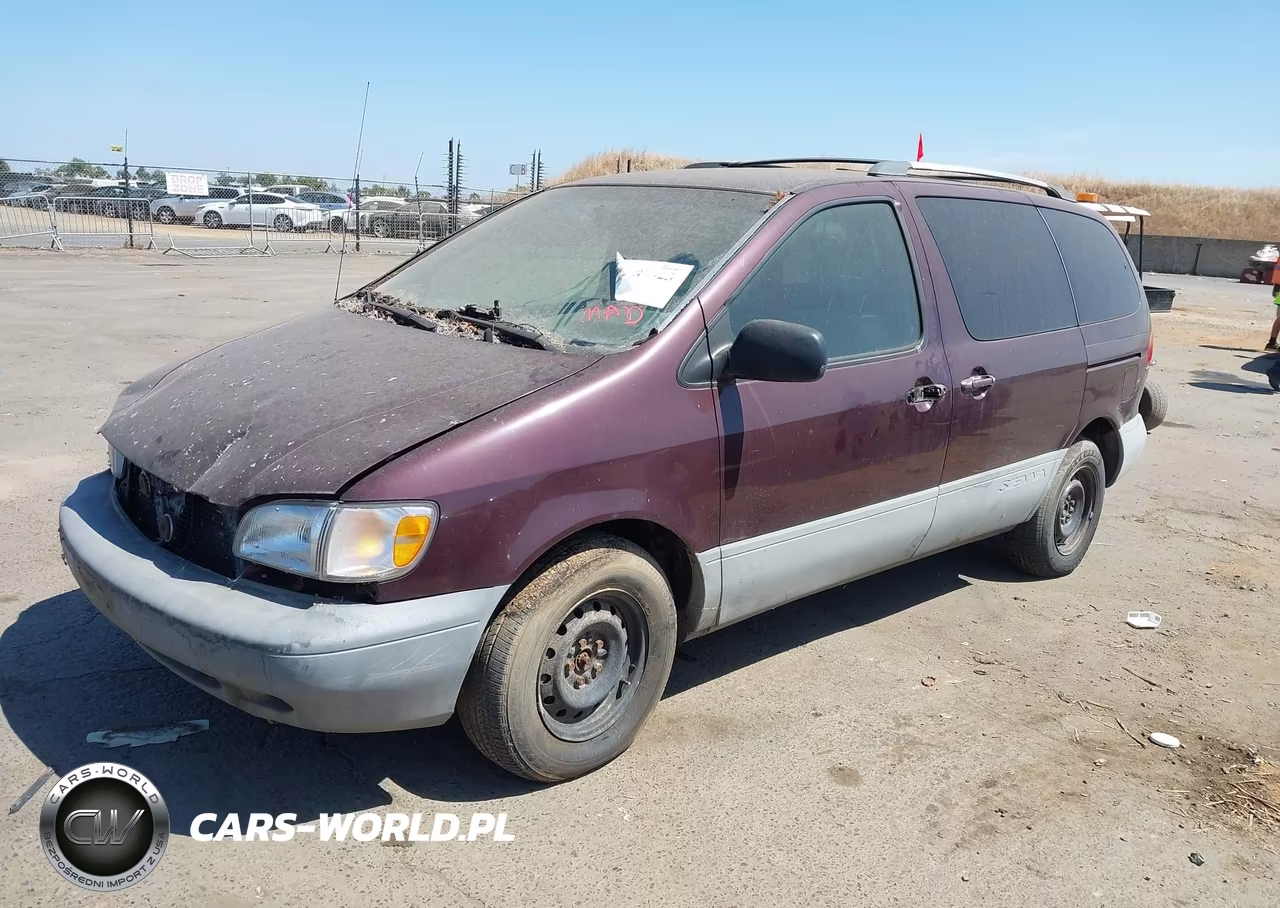 2000 Toyota Sienna Le VIN:4T3ZF13C5YU240234 - 2