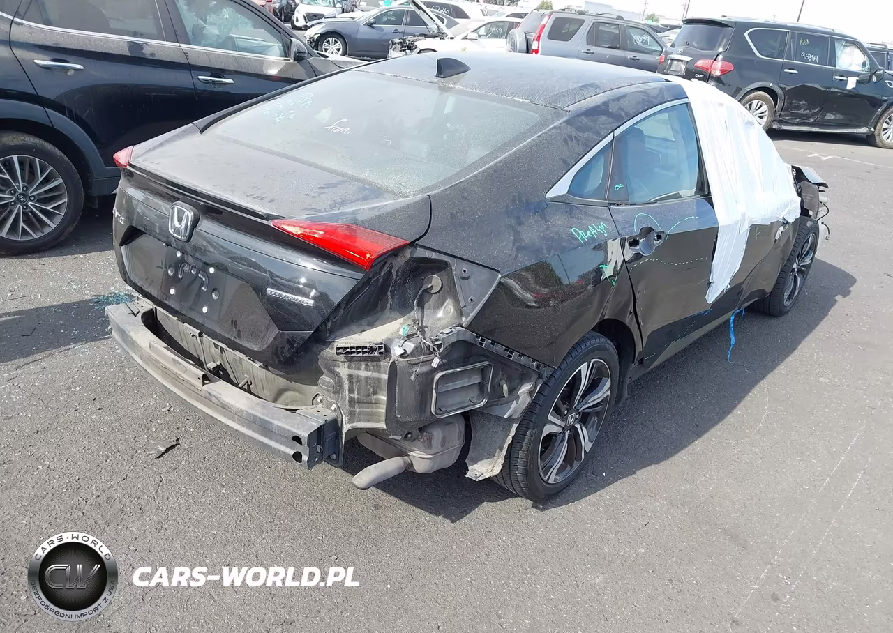 2016 Honda Civic Touring VIN:2HGFC1F93GH641311 - 4