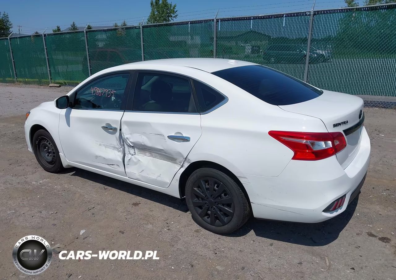 2017 Nissan Sentra Sv VIN:3N1AB7AP6HY299257 - 3