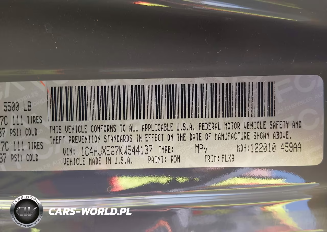 2019 Jeep Wrangler Unlimited Moab 4X4 VIN:1C4HJXEG7KW544137 - 9