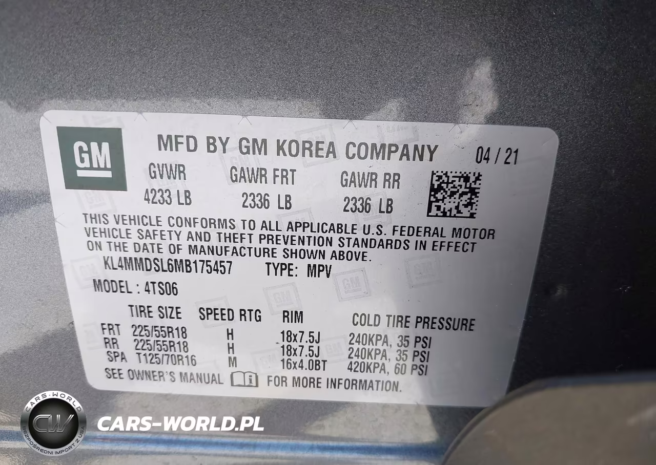 2021 Buick Encore Gx Fwd Select VIN:KL4MMDSL6MB175457 - 9