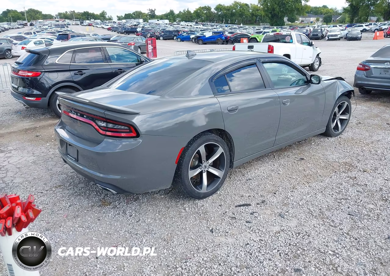 2017 Dodge Charger Sxt Rwd VIN:2C3CDXHG6HH625218 - 4