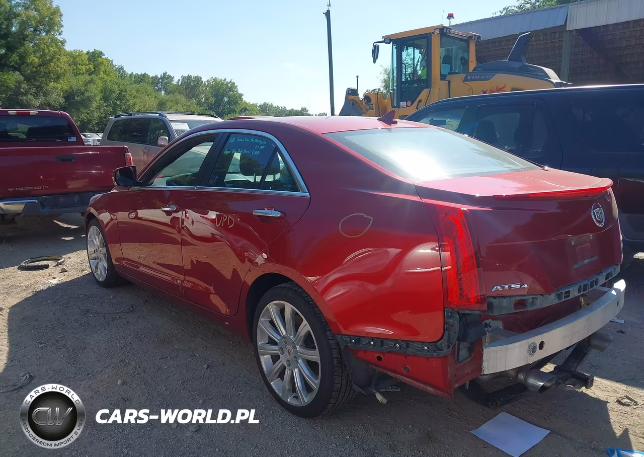 2014 Cadillac Ats Luxury VIN:1G6AH5RX0E0176129 - 3