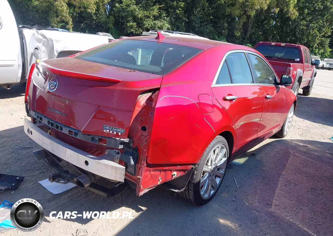 2014 Cadillac Ats Luxury VIN:1G6AH5RX0E0176129 - 4