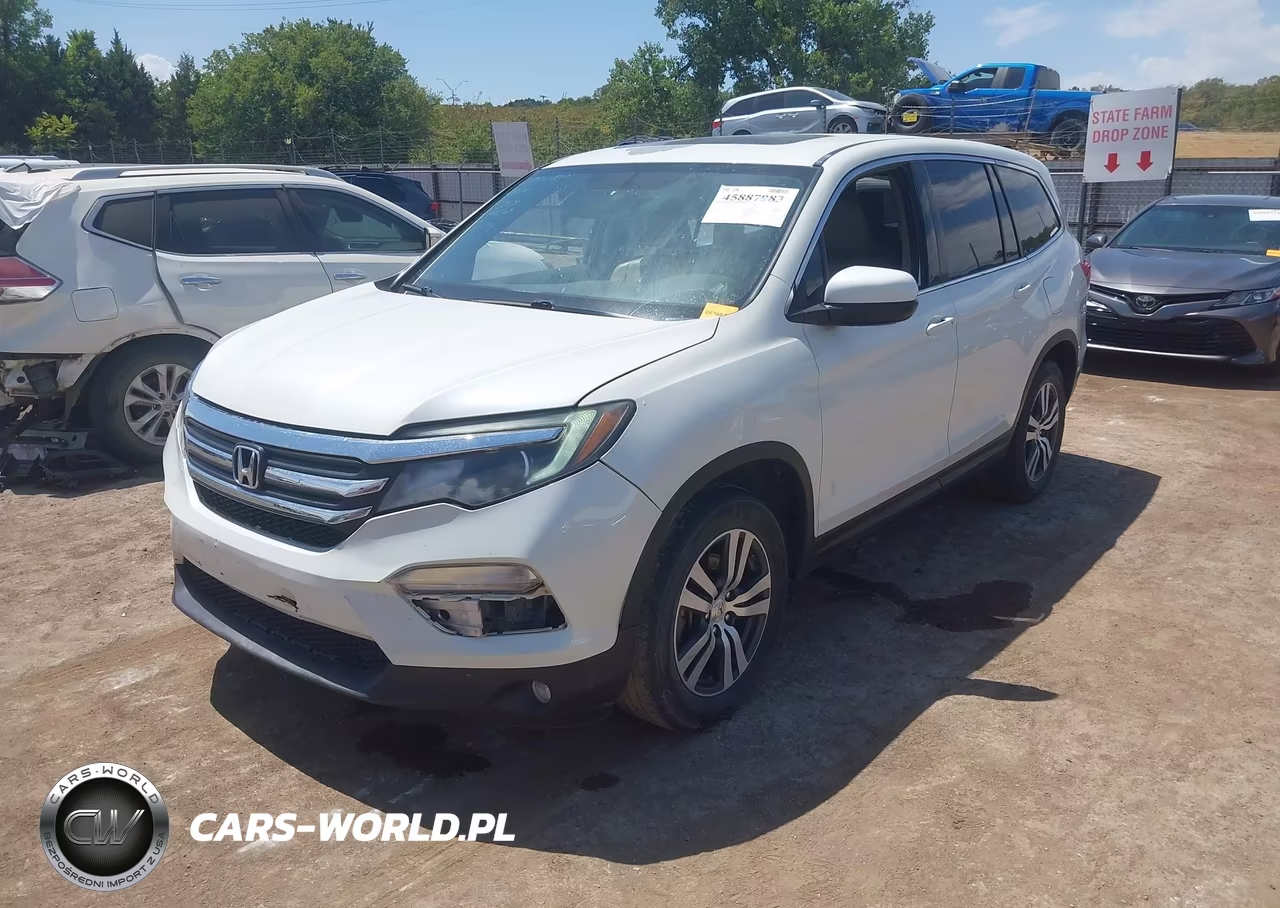 2016 Honda Pilot Ex-L VIN:5FNYF5H59GB029071 - 2