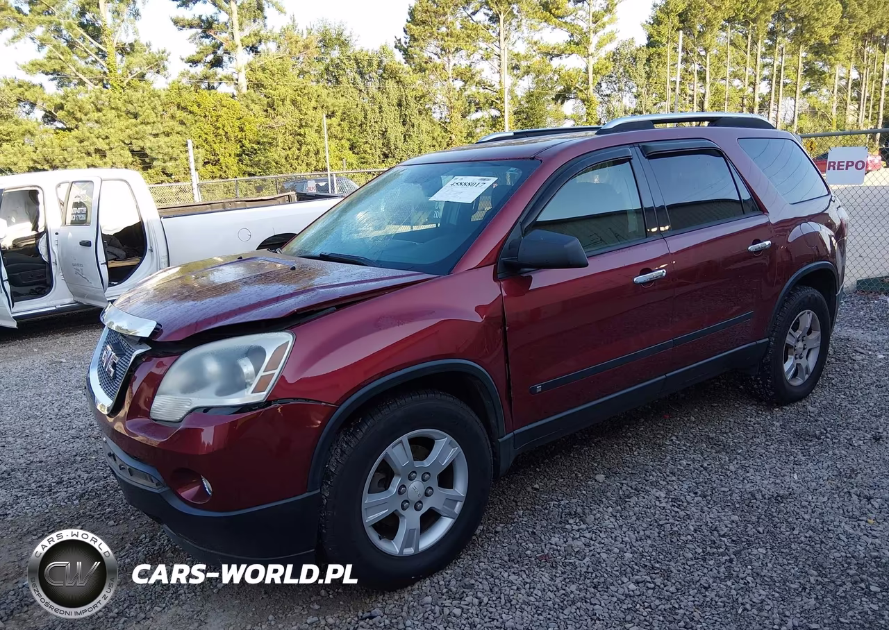 2009 GMC Acadia Sle1 VIN:1GKER13D49J162600 - 2