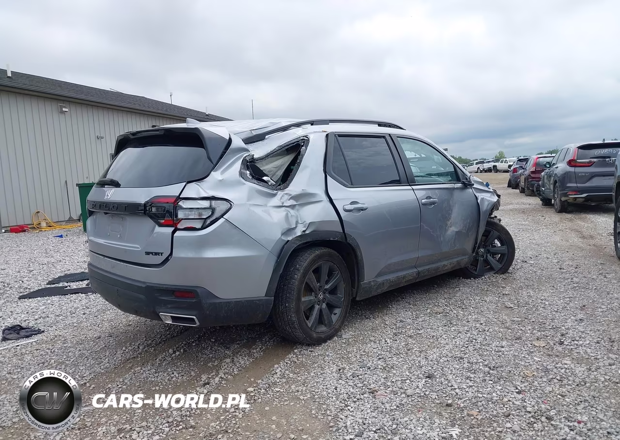 2025 Honda Pilot Sport VIN:5FNYG1H34SB092723 - 4