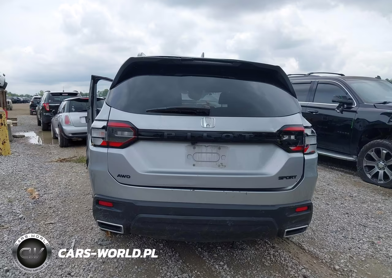 2025 Honda Pilot Sport VIN:5FNYG1H34SB092723 - 6