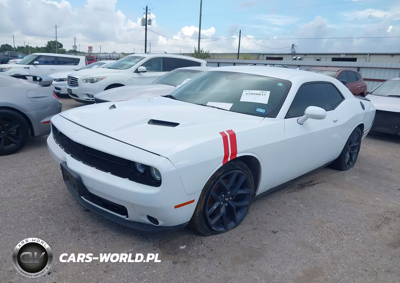 2019 Dodge Challenger Sxt VIN:2C3CDZAG8KH587634 - 2