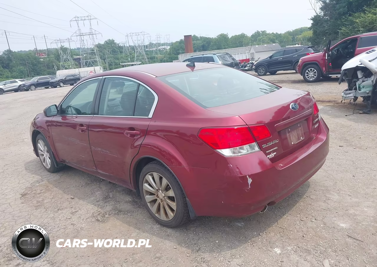 2011 Subaru Legacy 2.5I Limited VIN:4S3BMBK67B3233921 - 3