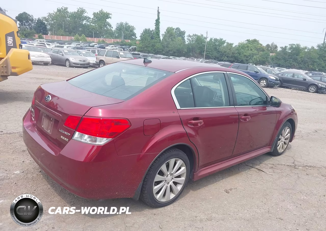 2011 Subaru Legacy 2.5I Limited VIN:4S3BMBK67B3233921 - 4