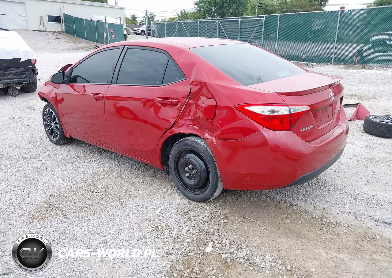 2014 Toyota Corolla S Plus VIN:2T1BURHE3EC145905 - 3