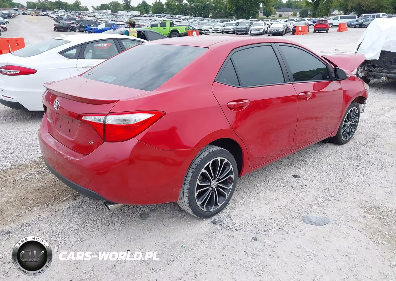 2014 Toyota Corolla S Plus VIN:2T1BURHE3EC145905 - 4