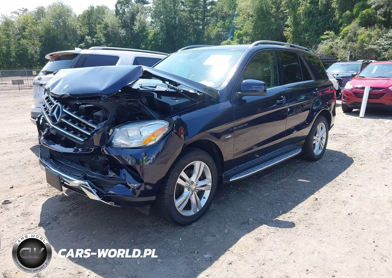 2012 Mercedes-Benz Ml 350 4Matic VIN:4JGDA5HB8CA008892 - 2