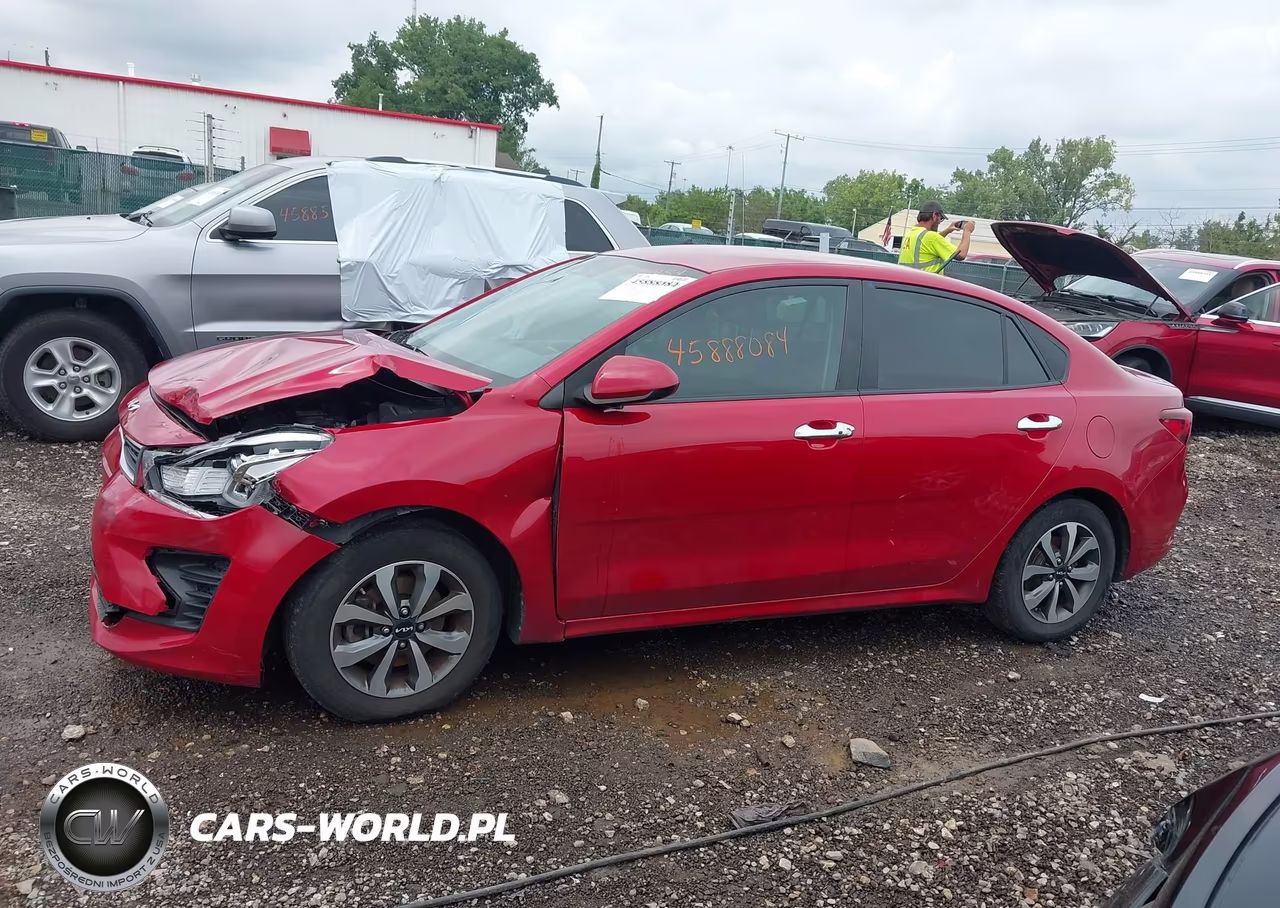 2022 Kia Rio S VIN:3KPA24AD5NE478789 - 14