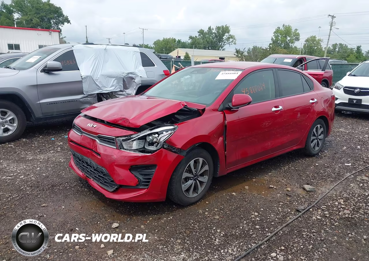 2022 Kia Rio S VIN:3KPA24AD5NE478789 - 2