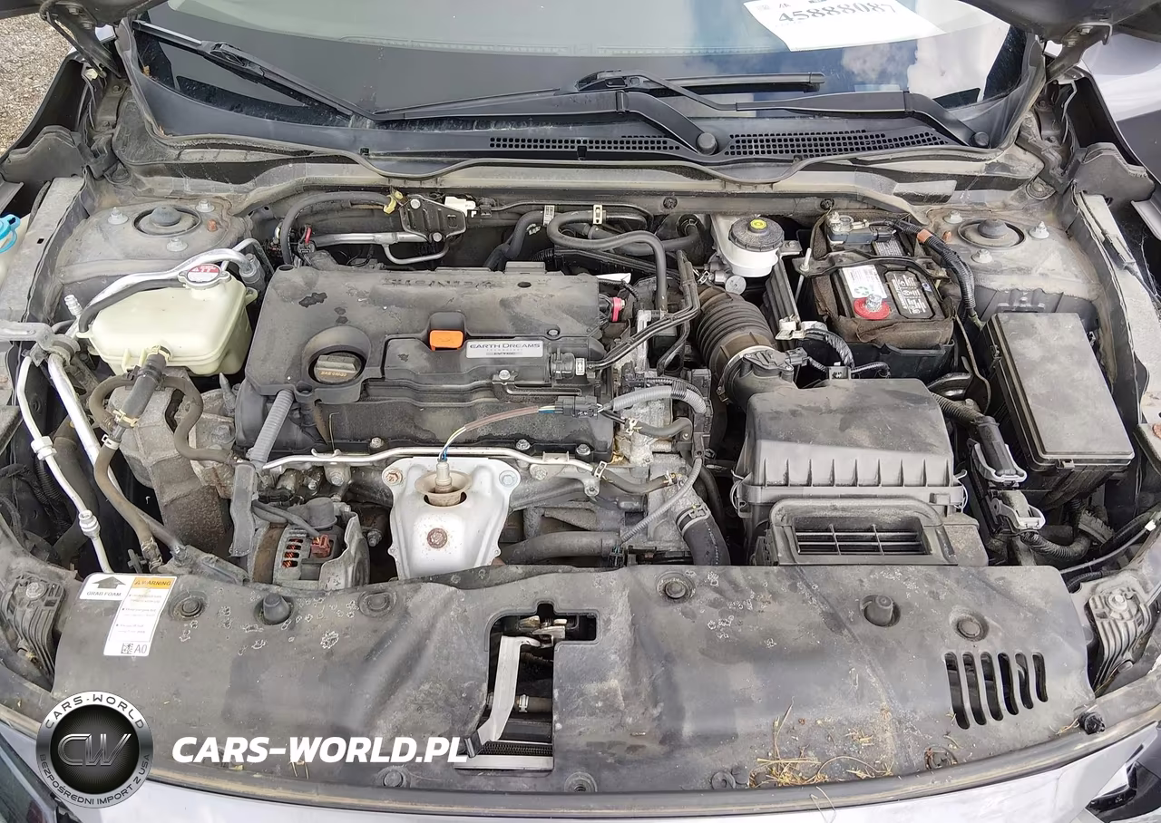 2019 Honda Civic Lx VIN:2HGFC2F64KH536765 - 10