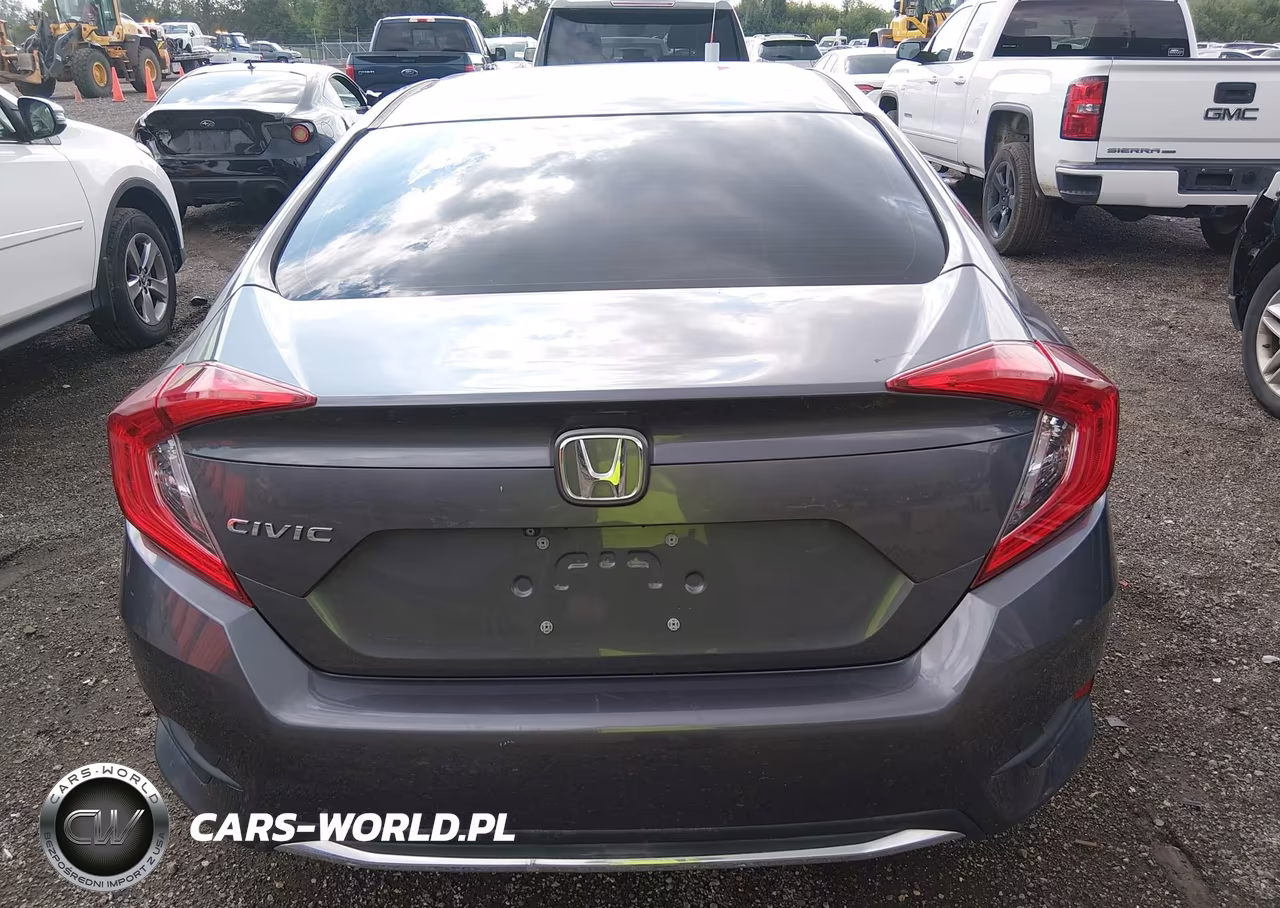 2019 Honda Civic Lx VIN:2HGFC2F64KH536765 - 16