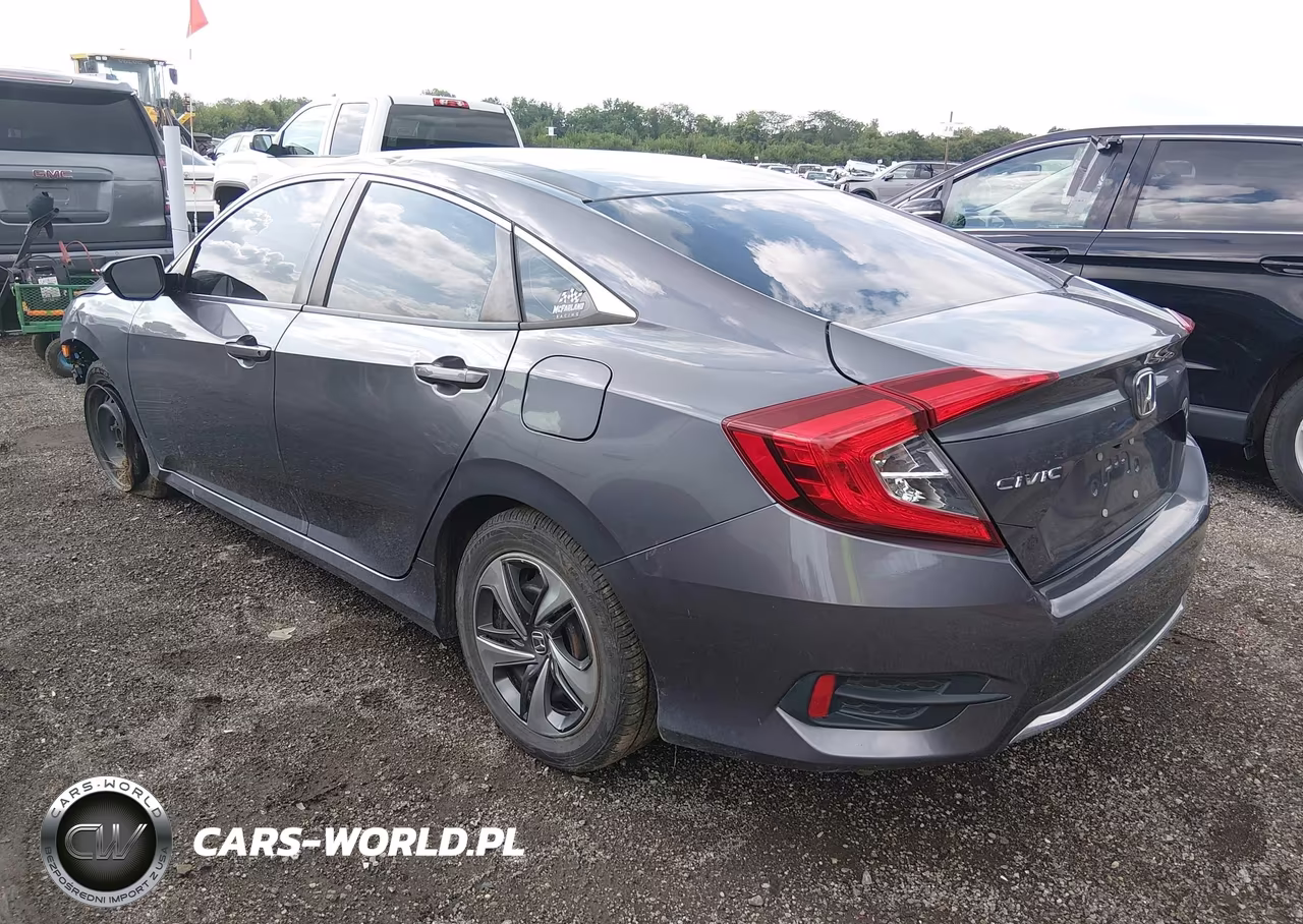 2019 Honda Civic Lx VIN:2HGFC2F64KH536765 - 3