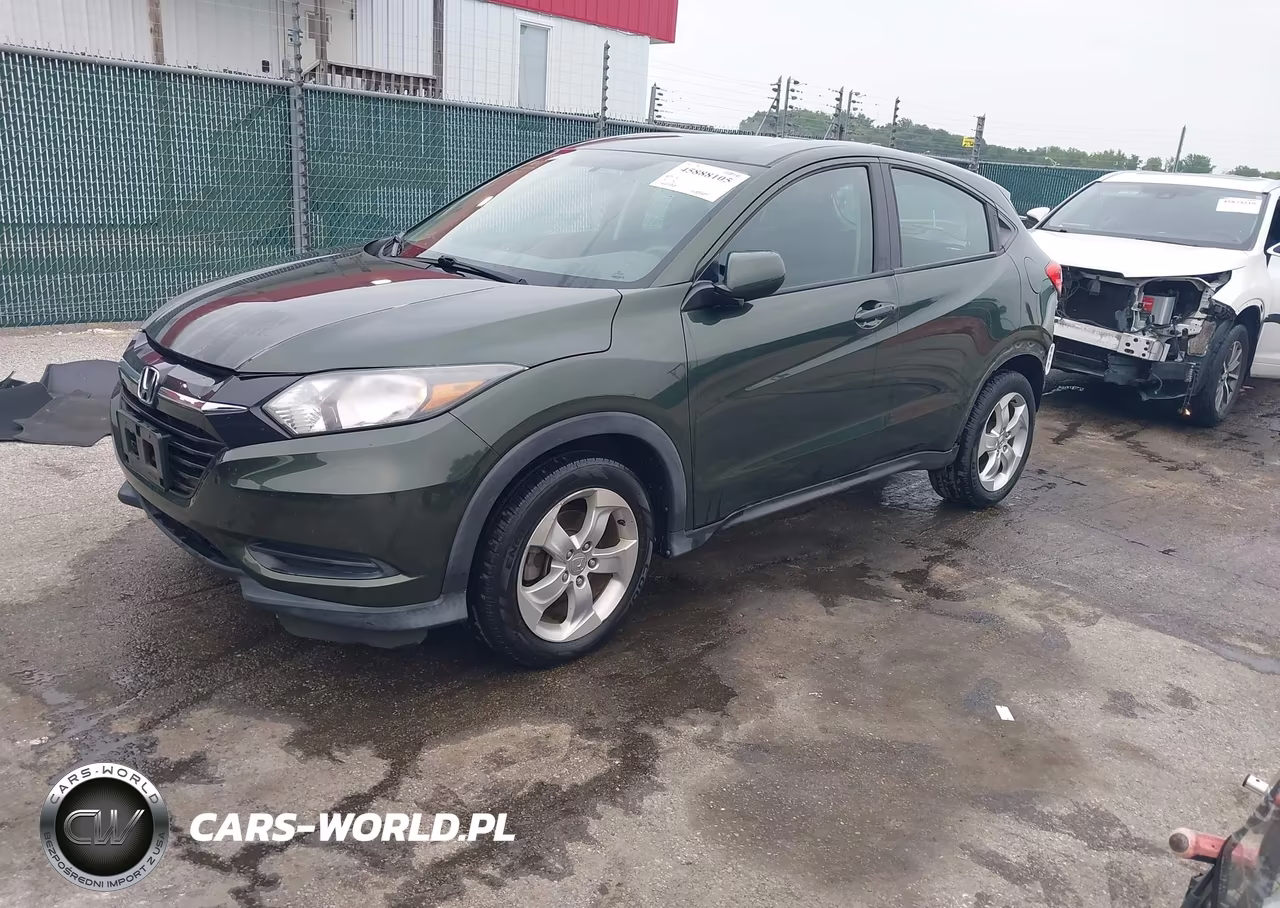 2016 Honda Hr-V Lx VIN:3CZRU6H38GM752284 - 2