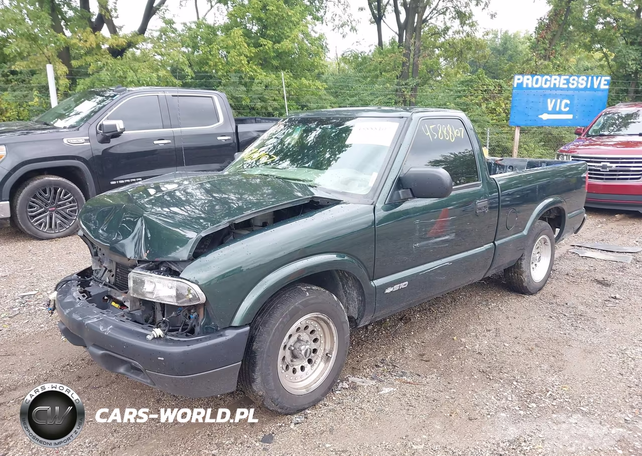 2001 Chevrolet S-10 VIN:1GCCS14W218250970 - 2