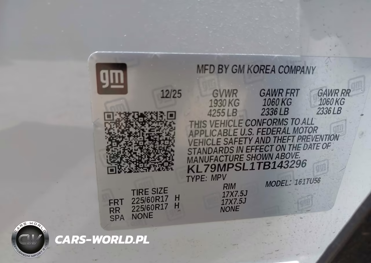 2026 Chevrolet Trailblazer Fwd Lt VIN:KL79MPSL1TB143296 - 9
