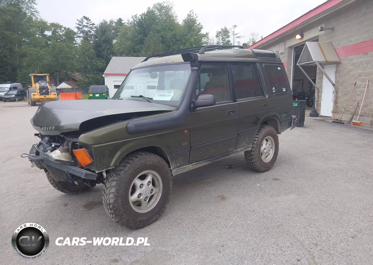 1999 Land Rover Discovery Sd-Series Ii VIN:SALJY1249XA796280 - 2