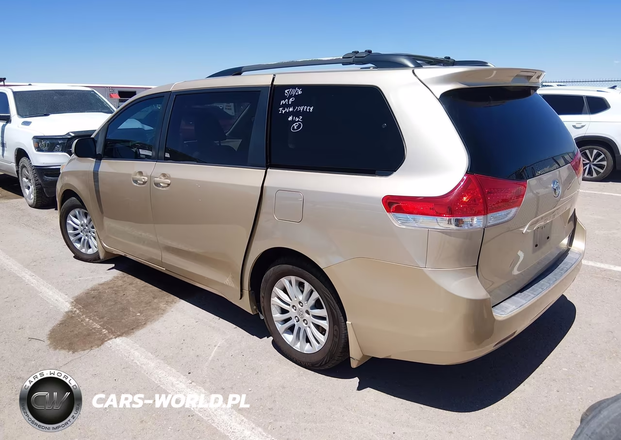 2011 Toyota Sienna Xle V6 VIN:5TDYK3DC9BS108622 - 3
