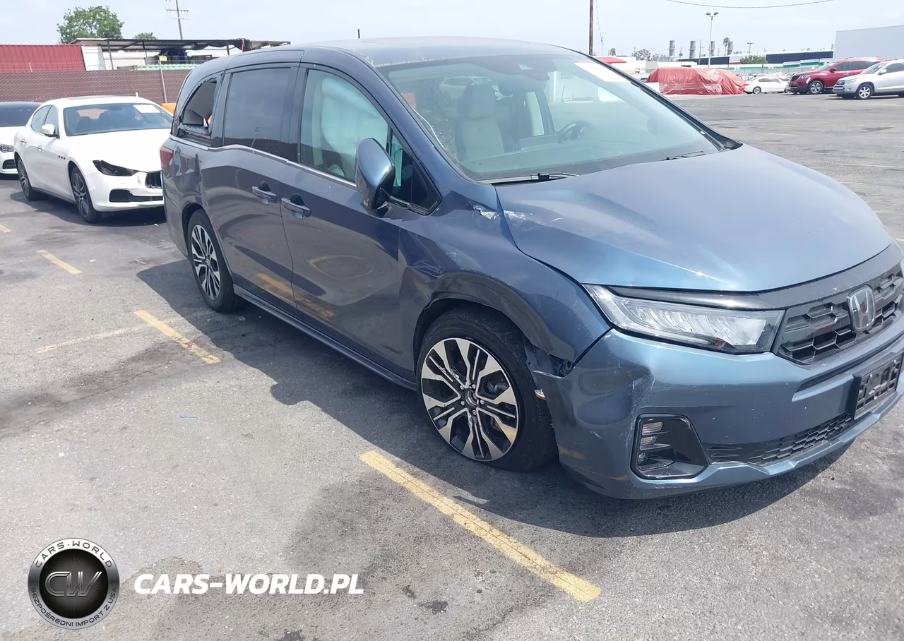 2025 Honda Odyssey Elite VIN:5FNRL6H97SB006936 - 1