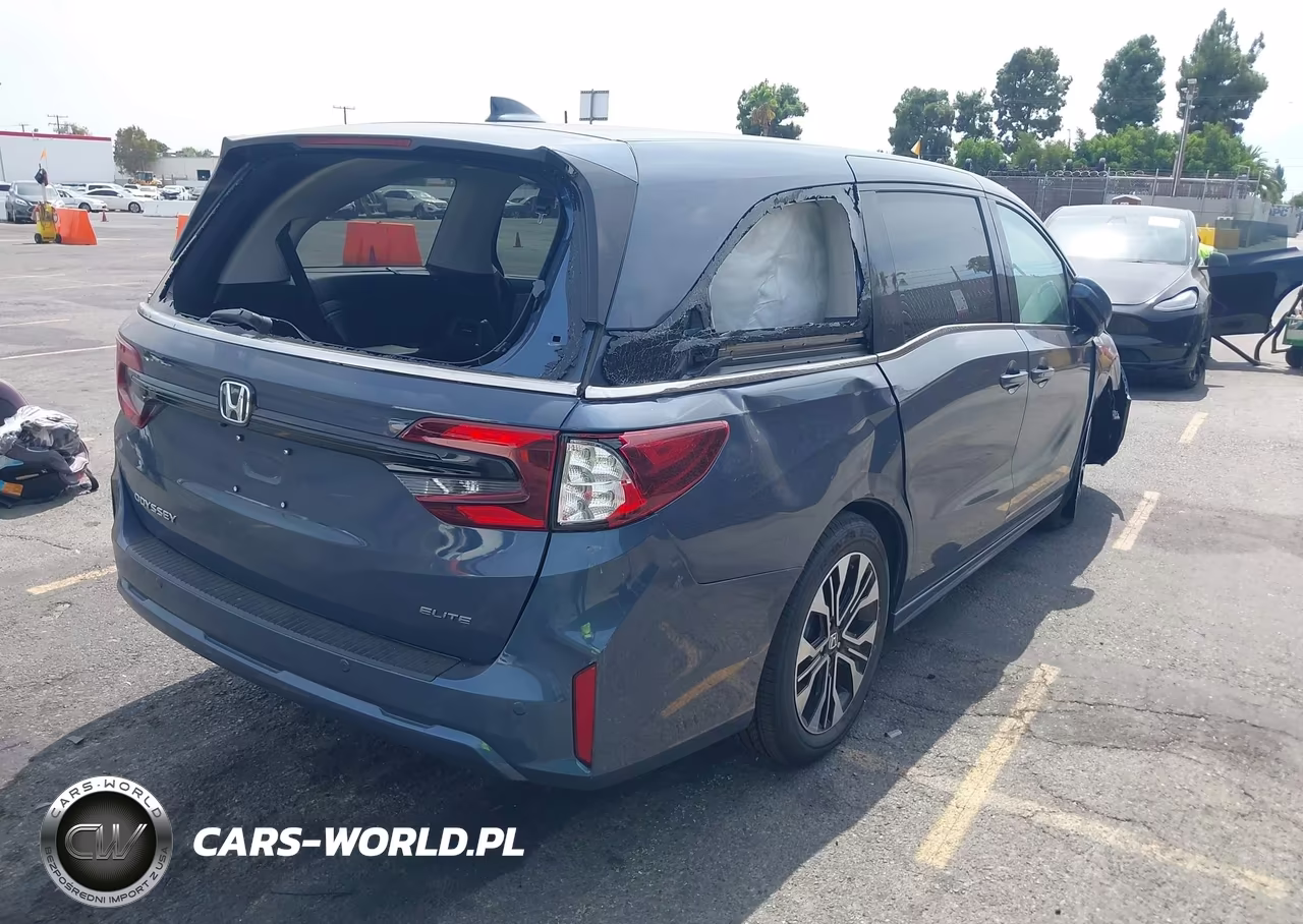 2025 Honda Odyssey Elite VIN:5FNRL6H97SB006936 - 4