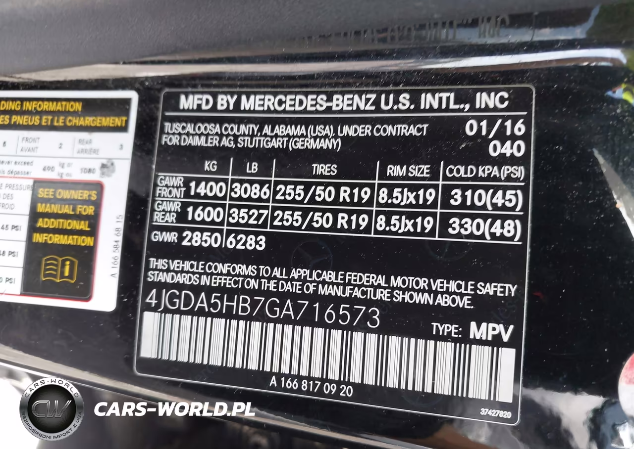 2016 Mercedes-Benz Gle 350 4Matic VIN:4JGDA5HB7GA716573 - 9